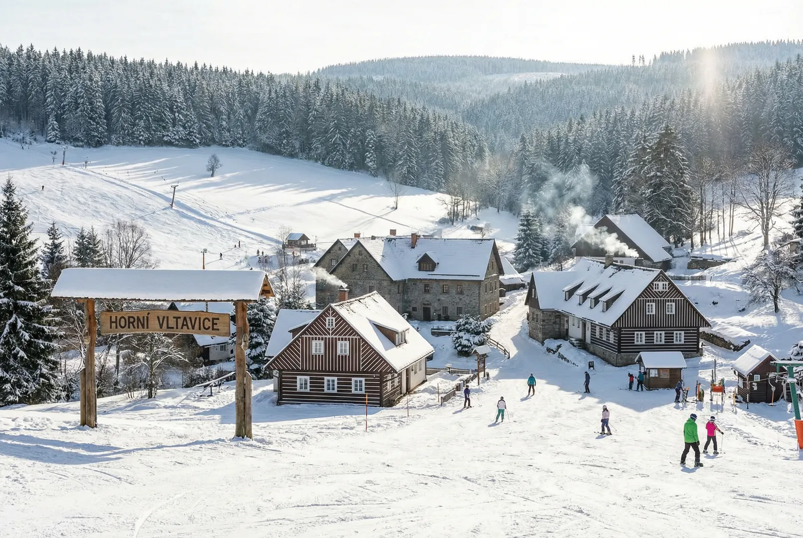 Horní Vltavice ski resort