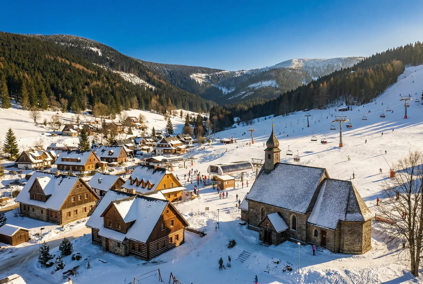 Horní Údolí ski resort