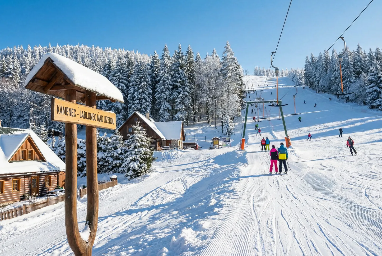 Kamenec – Jablonec nad Jizerou ski resort