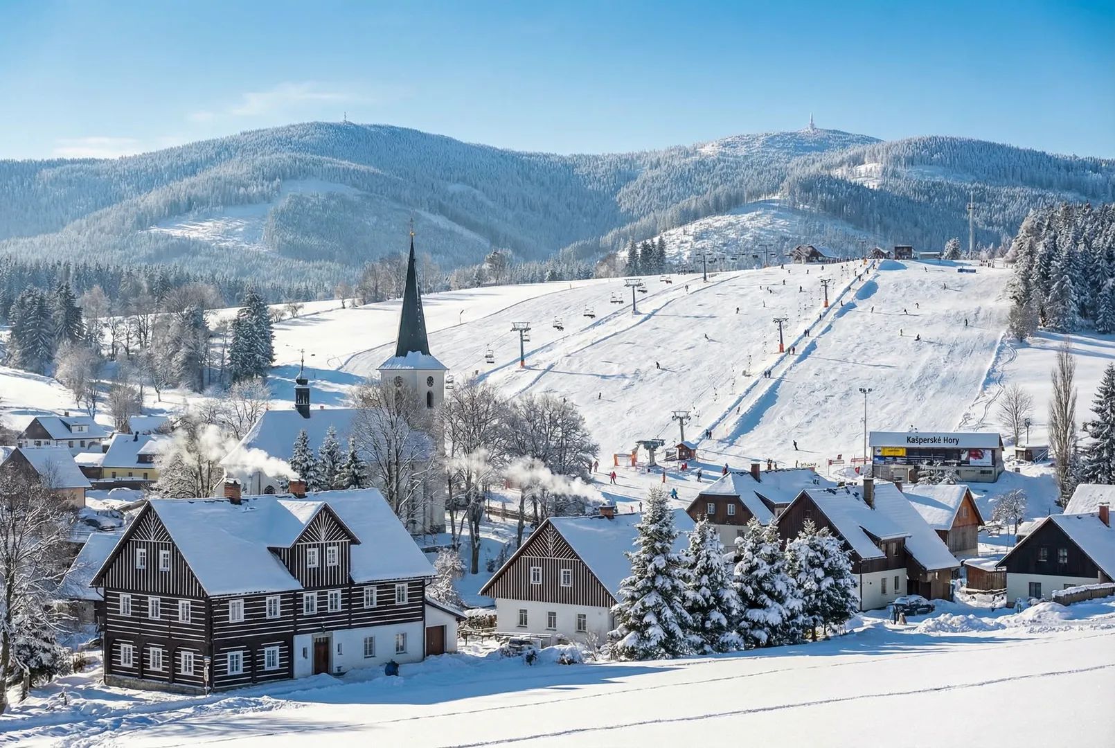 Kašperské Hory ski resort