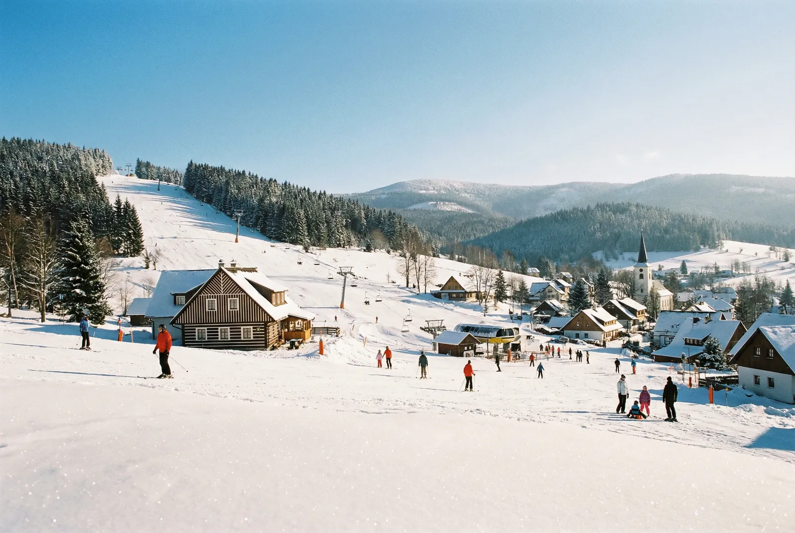 Kubova Huť ski resort