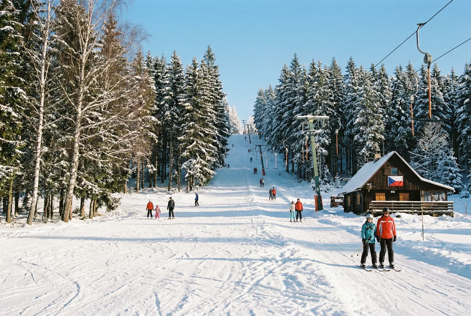 Lišák Stříbrná ski resort