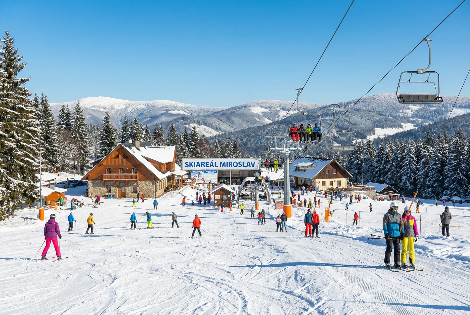 Miroslav – Lipová Lázně ski resort