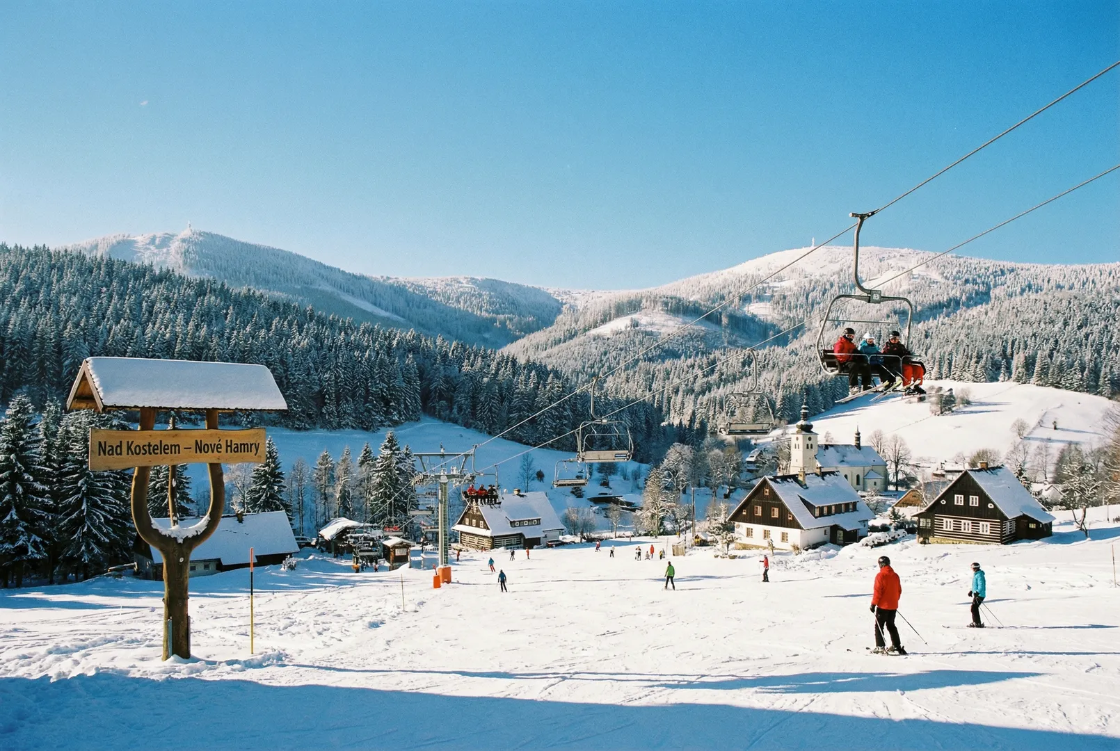 Nad Kostelem – Nové Hamry ski resort