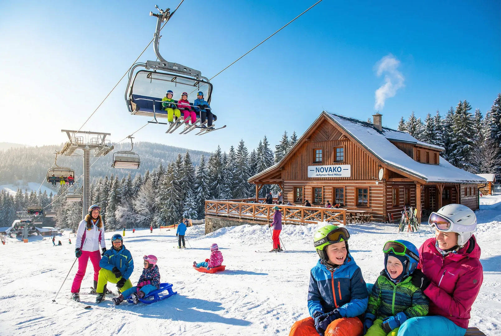 Novako – Jáchymov-Nové Město ski resort