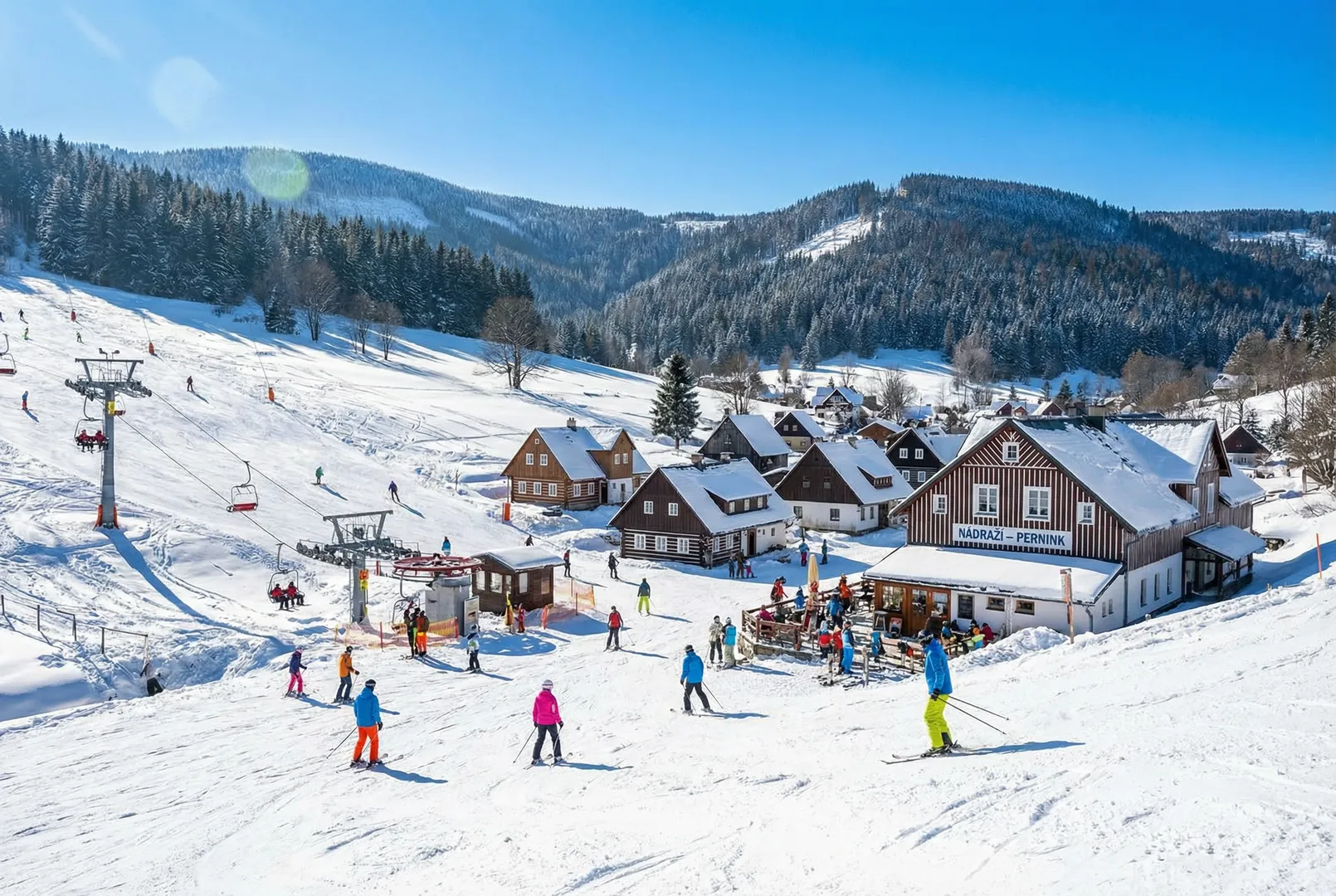 Nádraží – Pernink ski resort