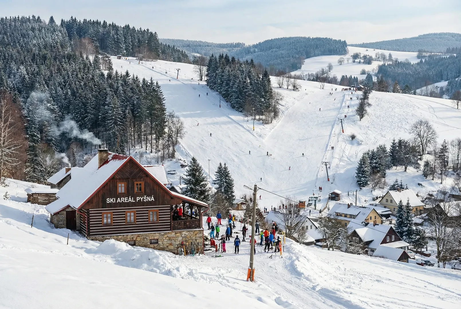Pyšná ski resort
