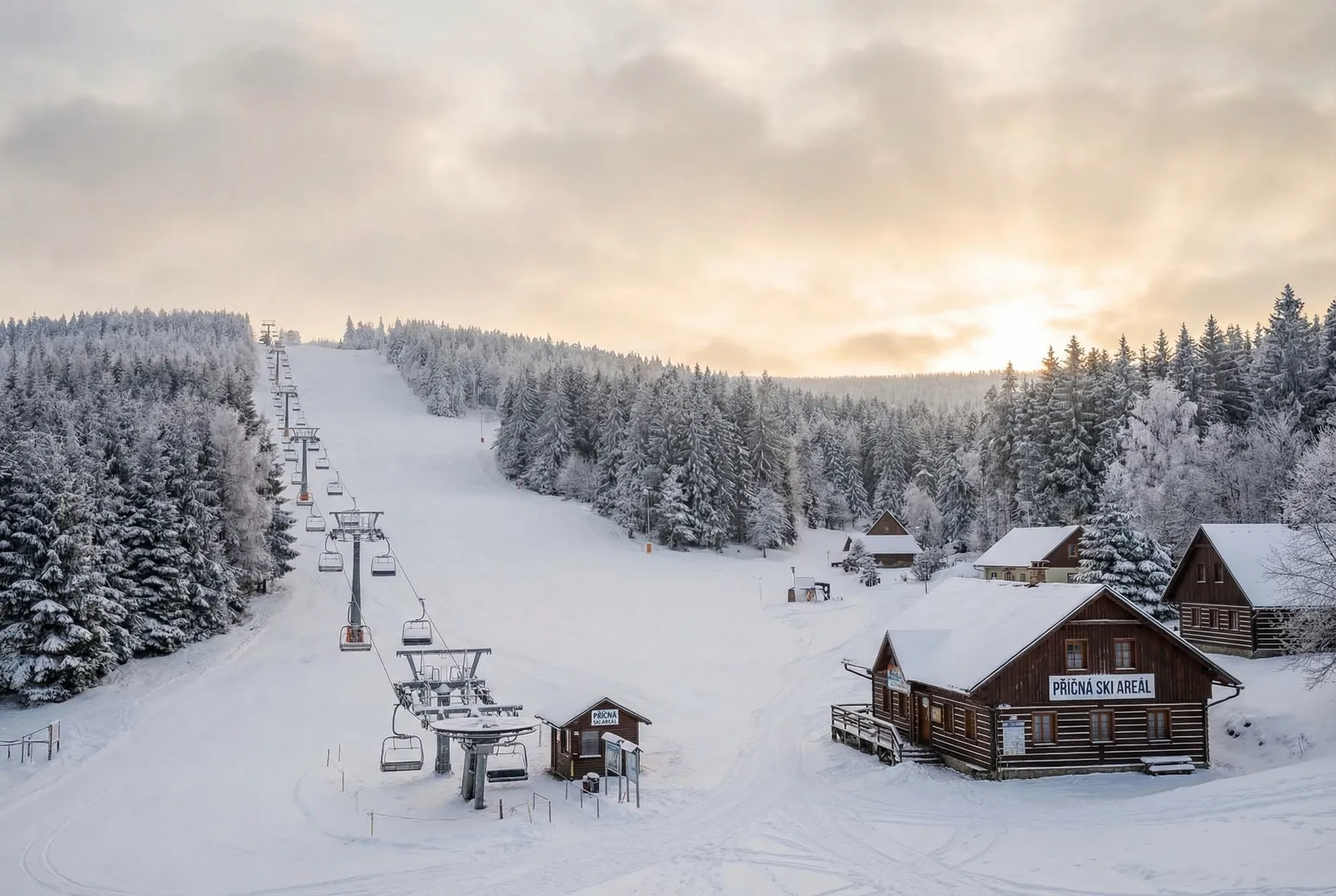 Příčná – Zlaté Hory(temporarily closed) ski resort