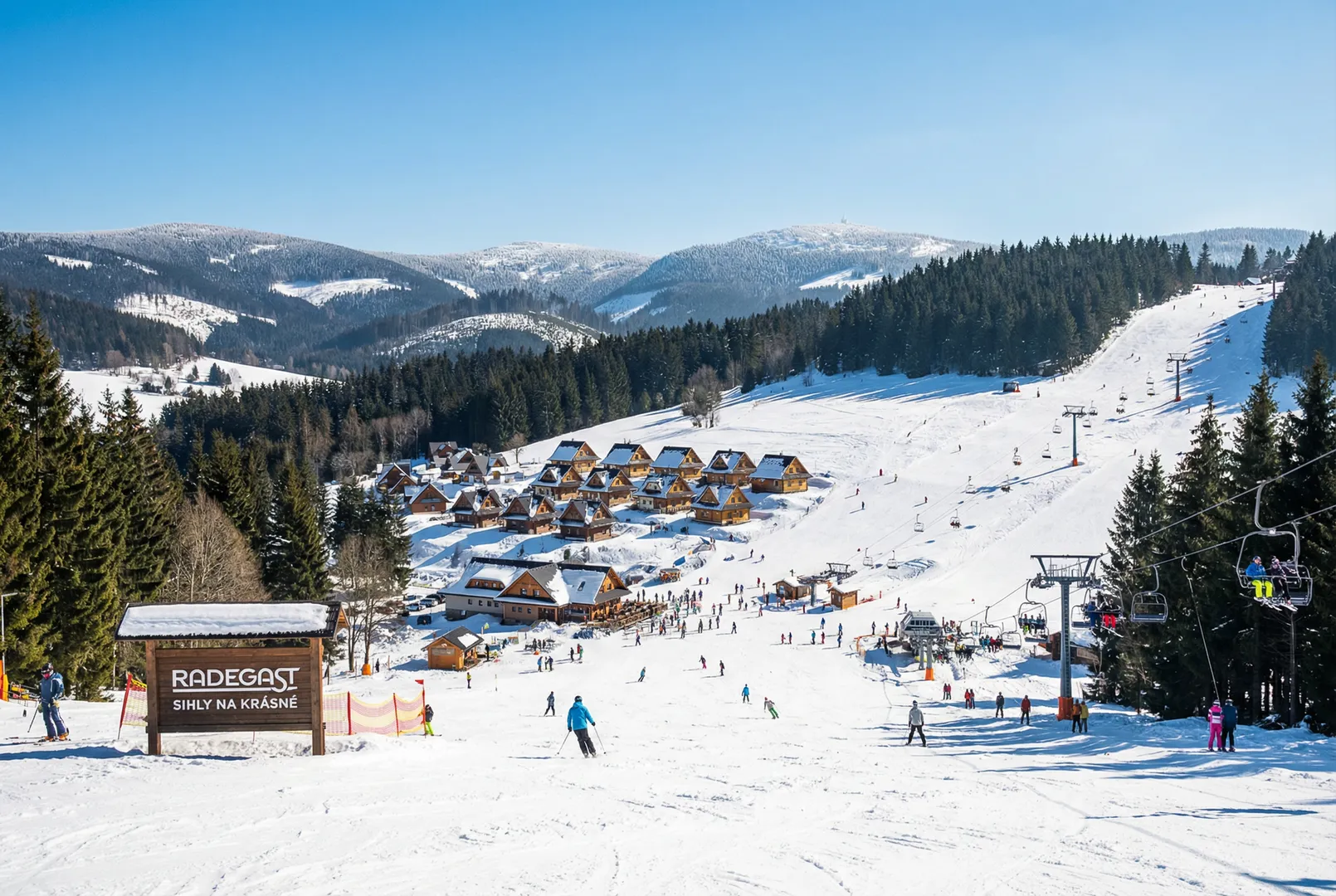 Radegast Sihly na Krásné ski resort