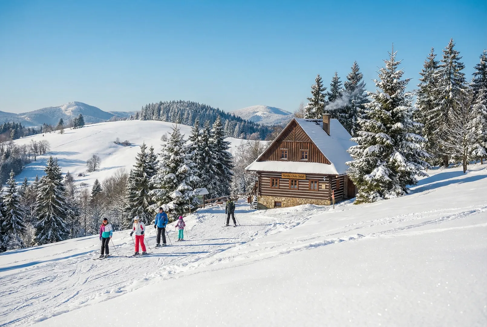 Soláň – Vrchol ski resort