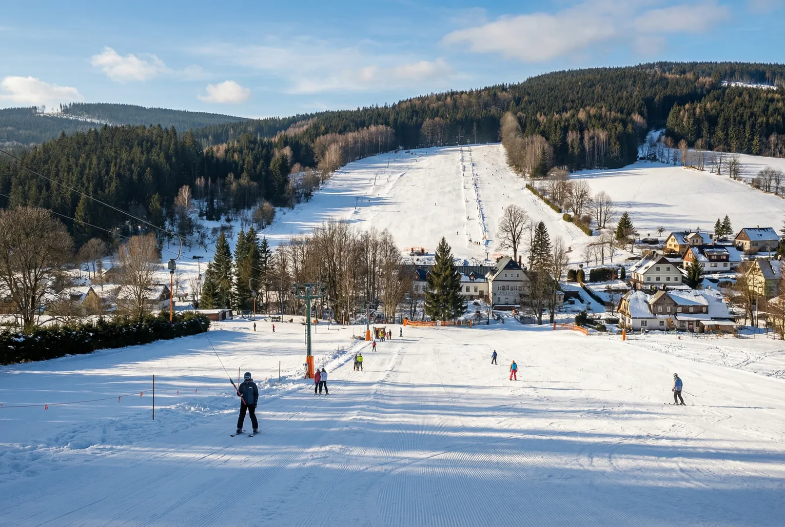 U Pekina – Zlaté Hory-Dolní Údolí ski resort