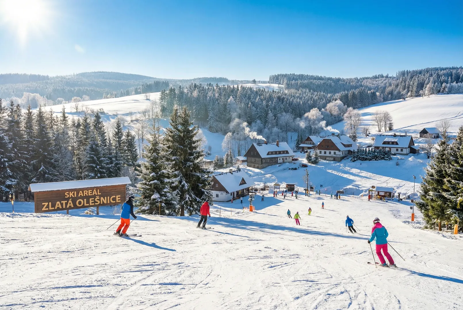 Zlatá Olešnice ski resort