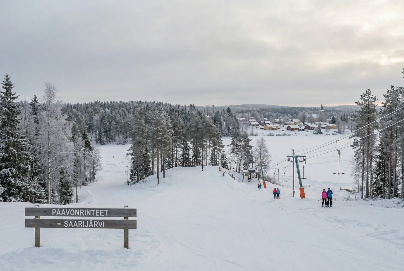 Paavonrinteet – Saarijärvi ski resort