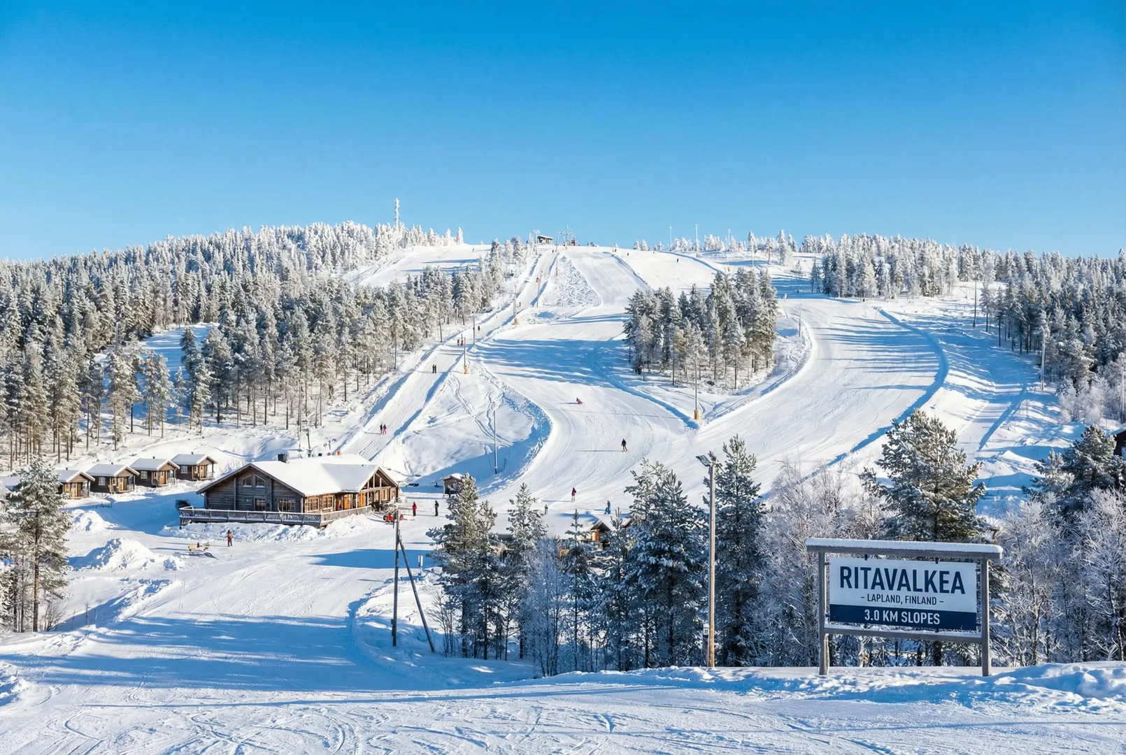 Ritavalkea ski resort