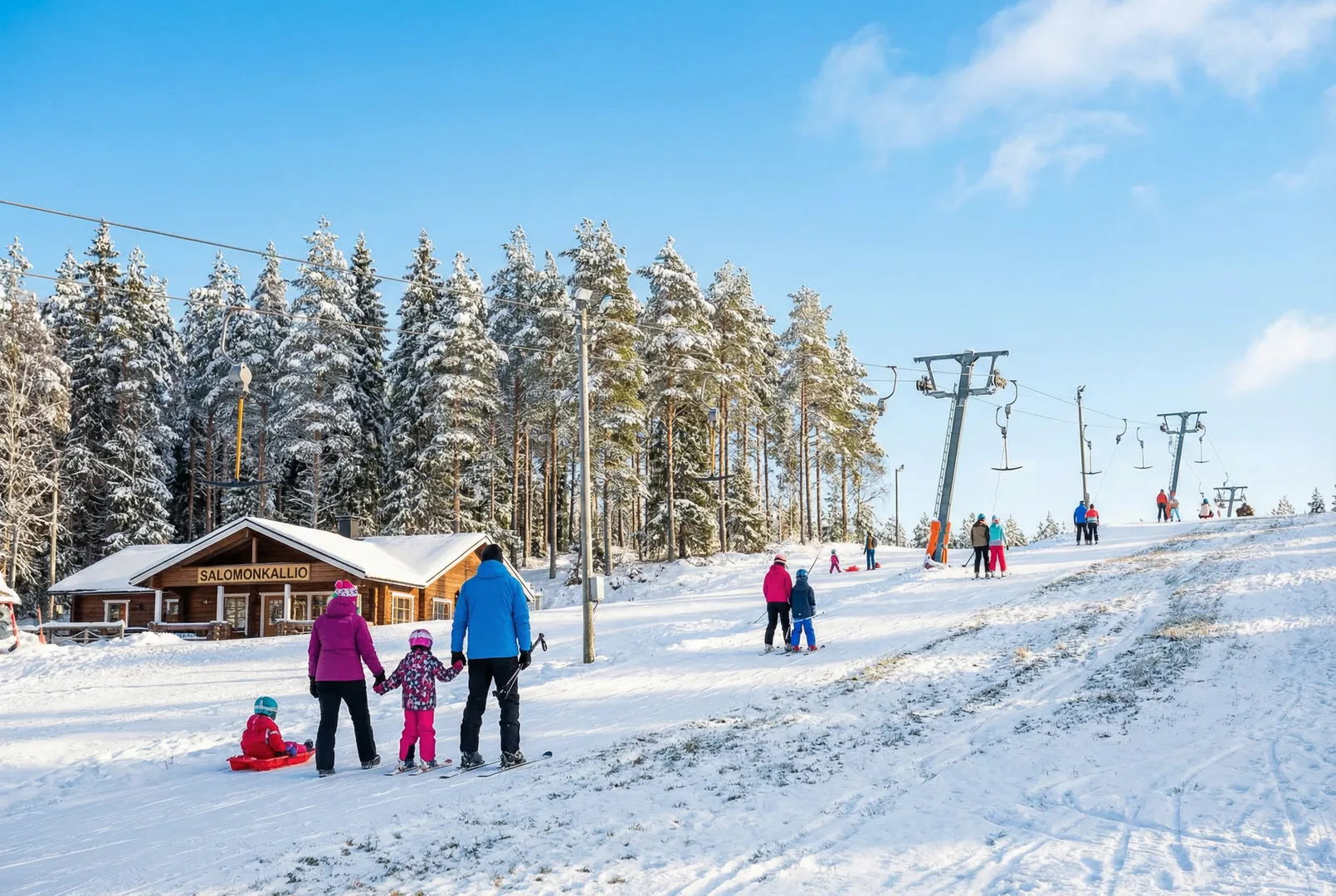 Salomonkallio ski resort