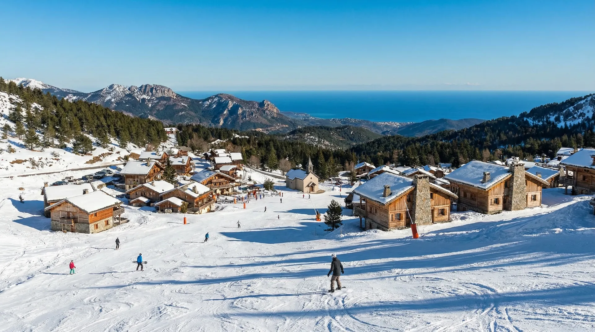 Audibergue ski resort