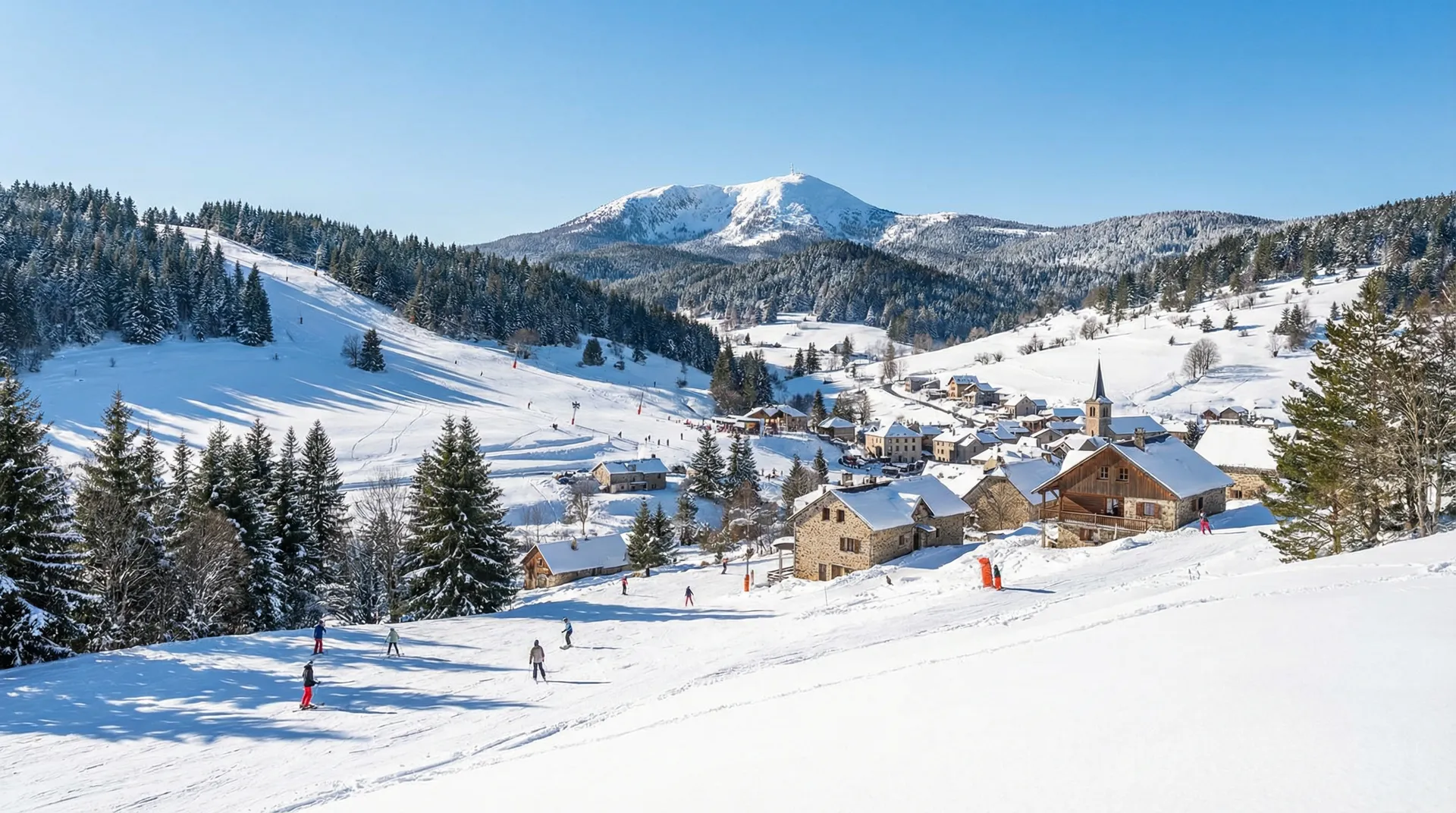 Bleymard Mont Lozère ski resort