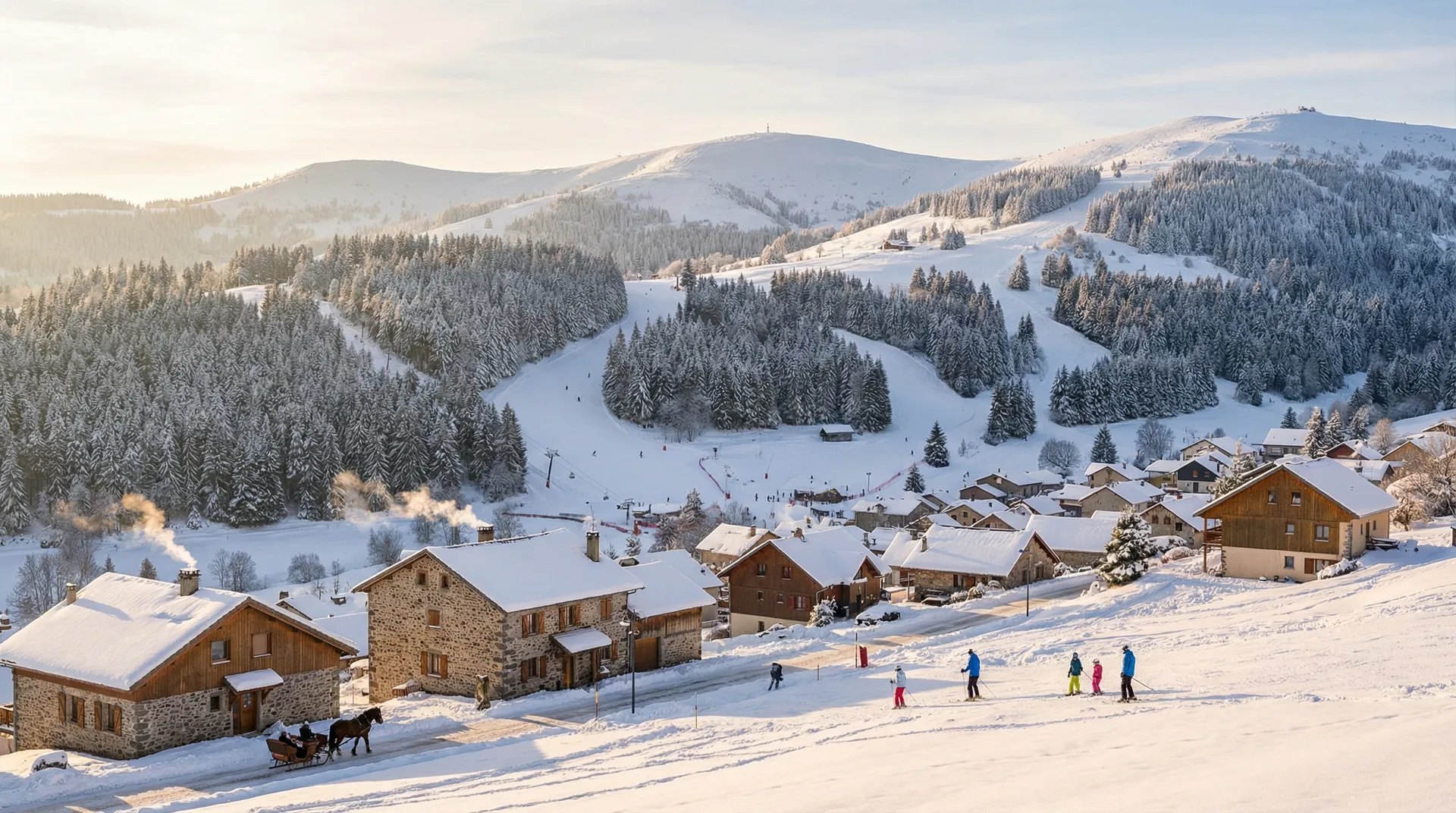 Chalmazel(temporarily closed) ski resort