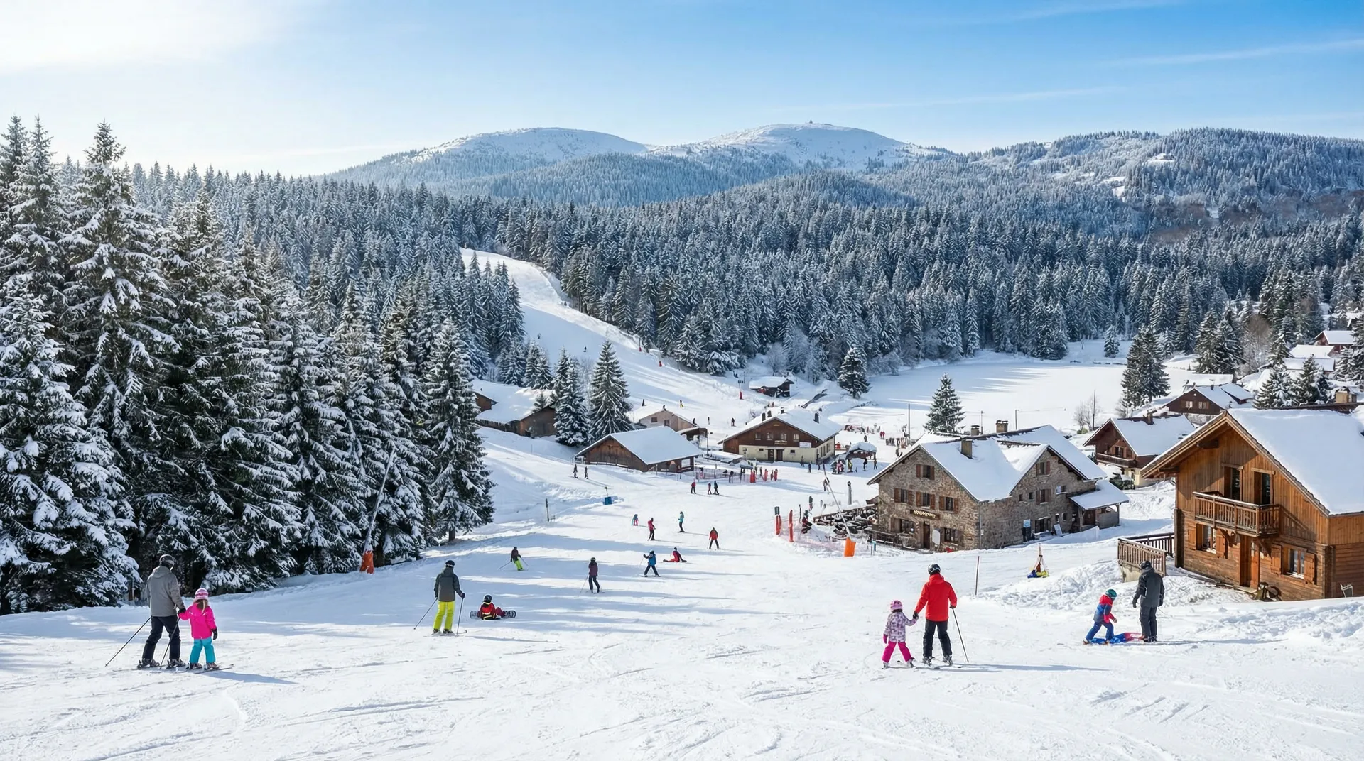 Lac Blanc ski resort