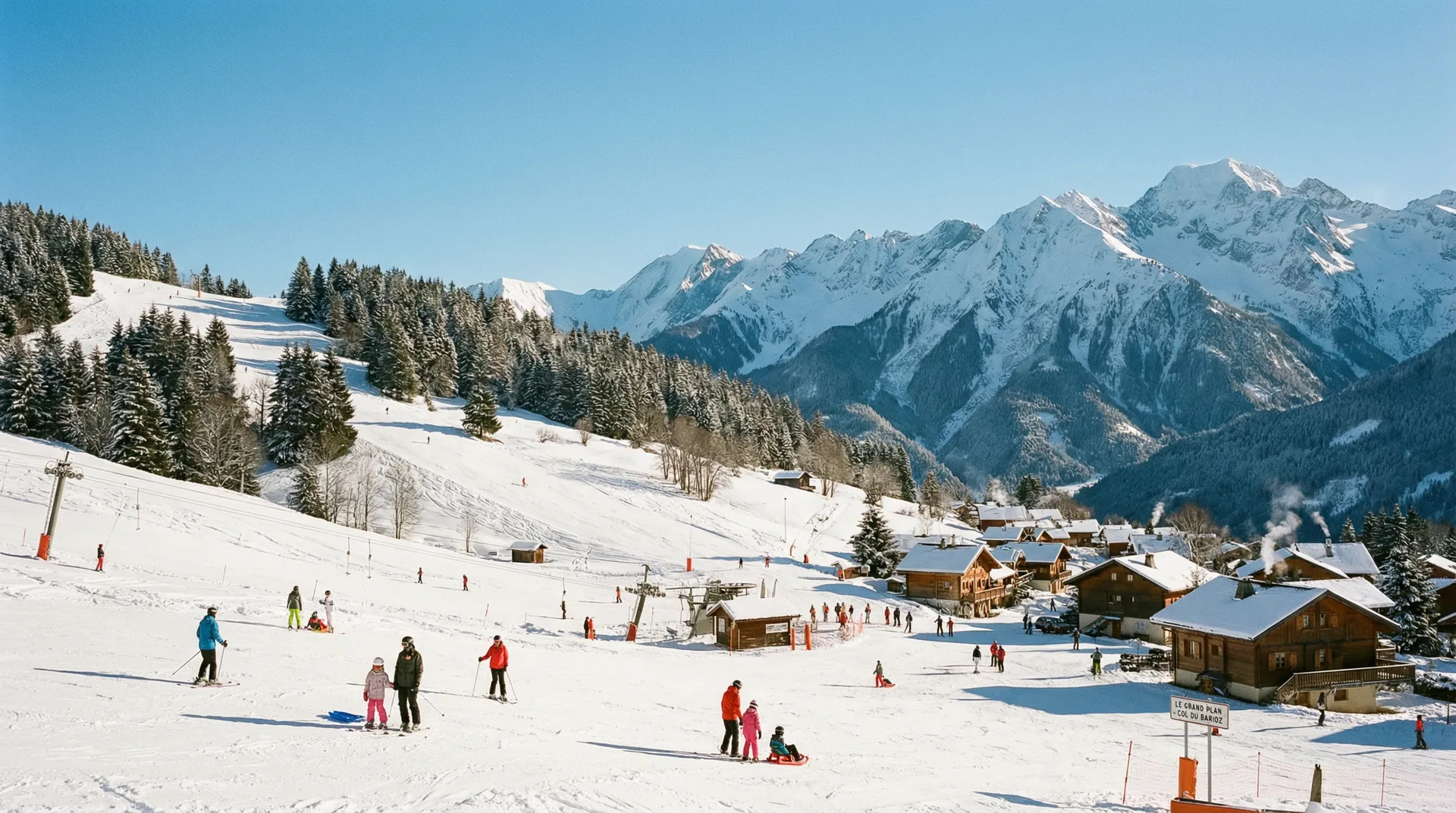 Le Grand Plan – Col du Barioz ski resort