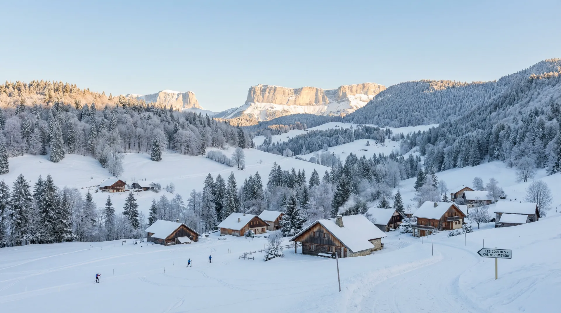 Les Coulmes – Col de Romeyère (Rencurel) ski resort