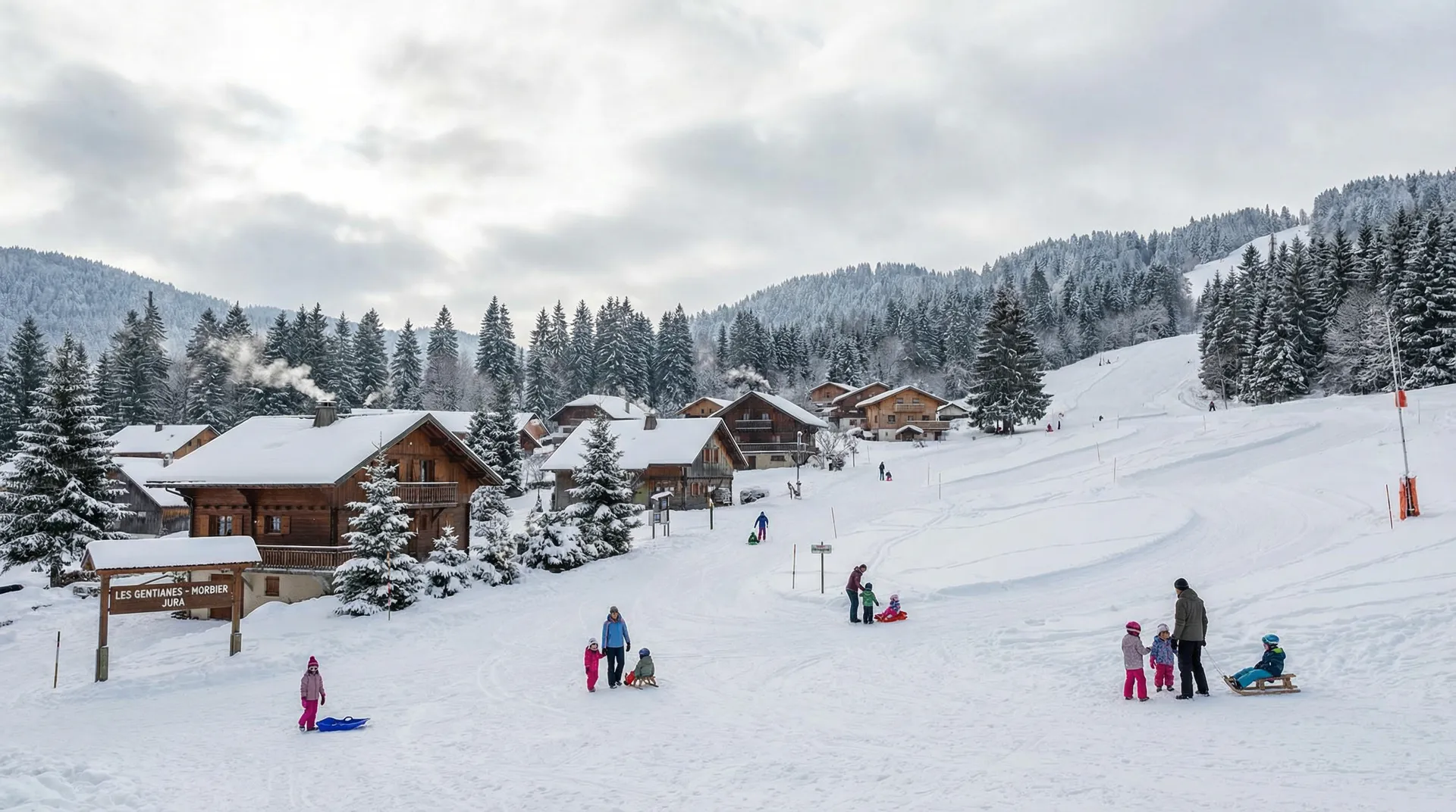 Les Gentianes – Morbier ski resort