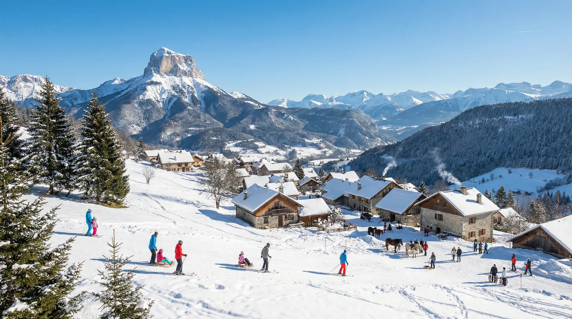 Parc de loisirs de l'Aigle – Lans en Vercors ski resort