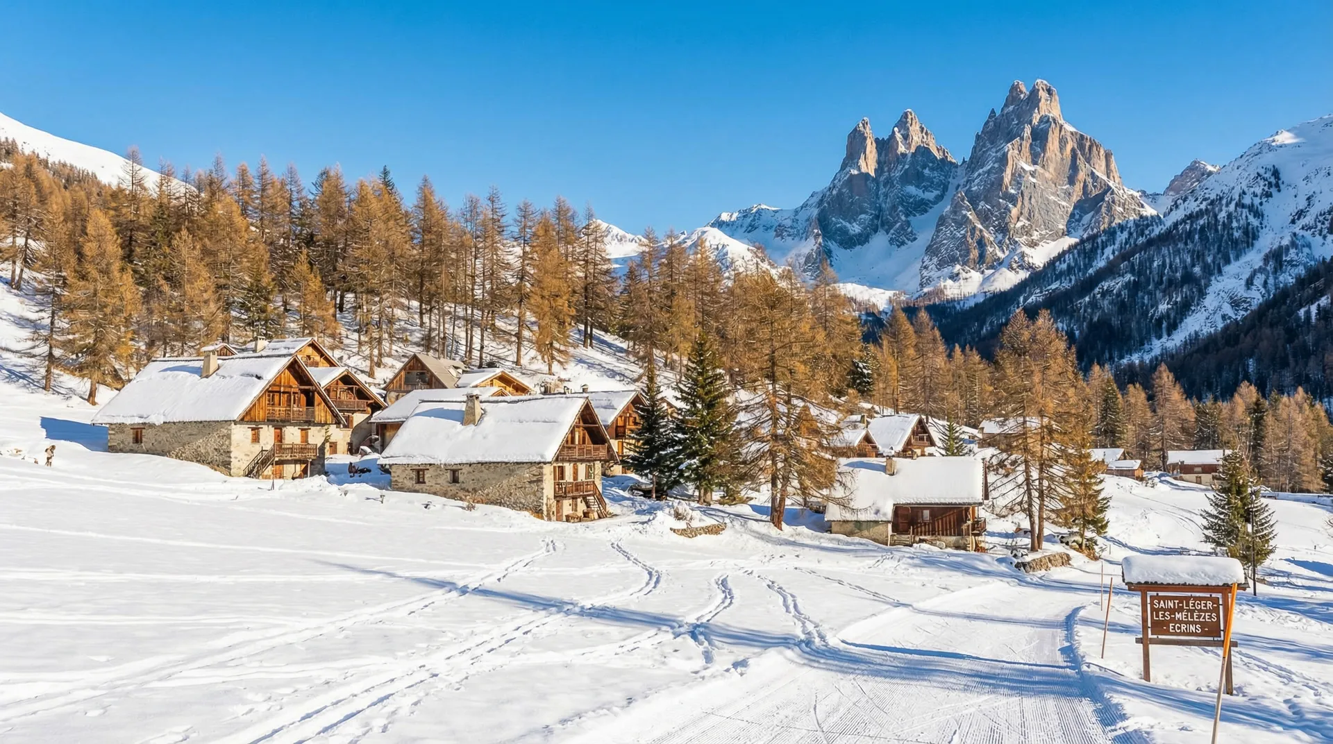 Saint-Léger-les-Mélèzes ski resort