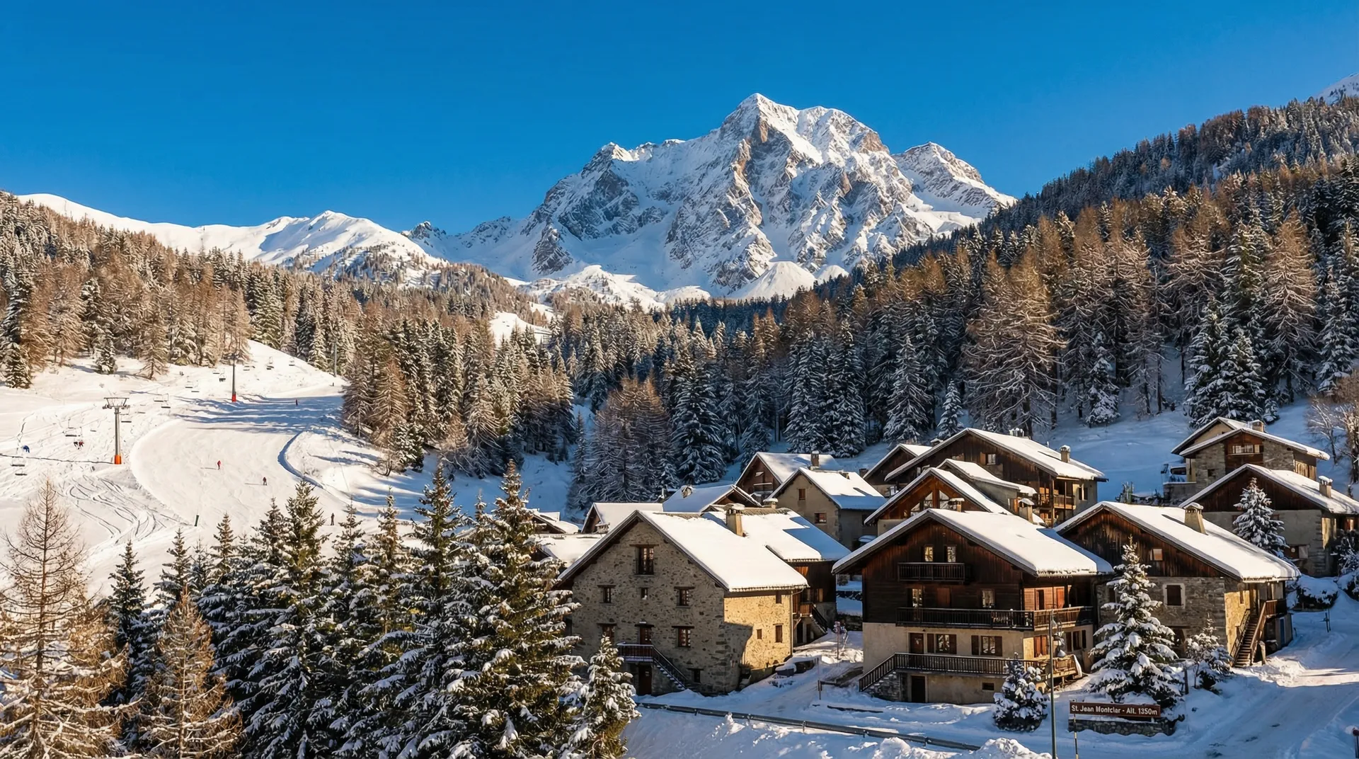 St. Jean Montclar ski resort