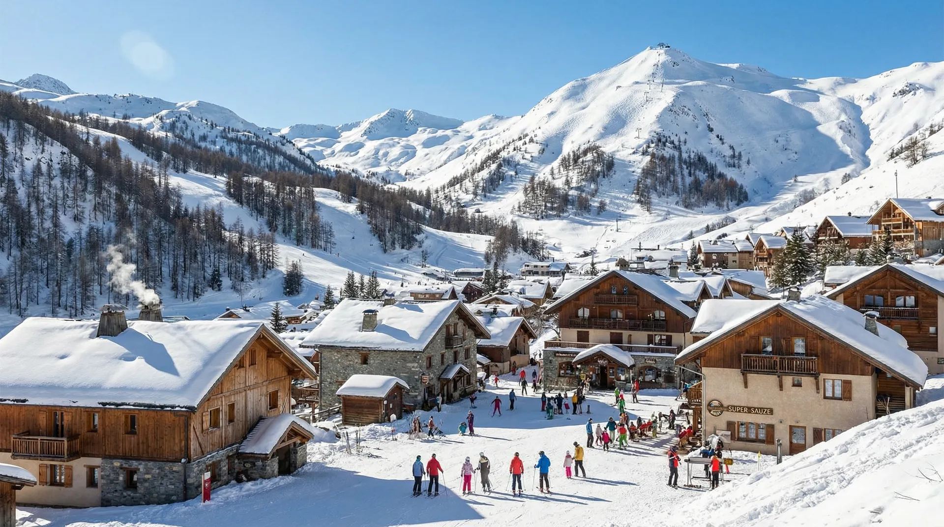 Super Sauze ski resort