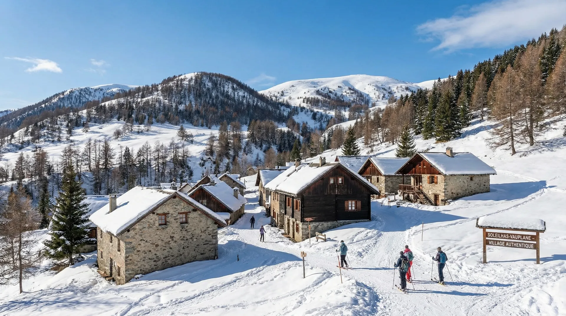 Vauplane – Soleilhas(temporarily closed) ski resort
