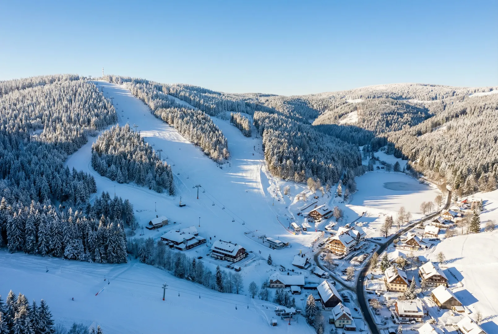 Am Grenzhang – Tellerhäuser (Breitenbrunn) ski resort