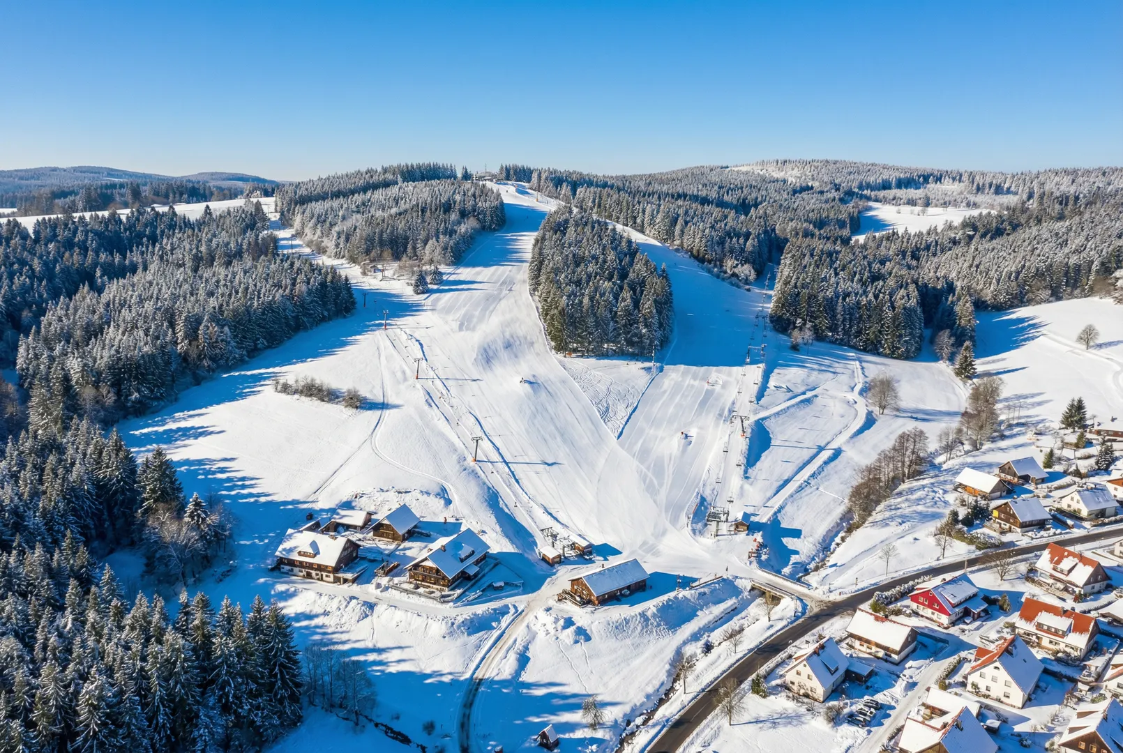 Bergwiese – Schwarzenbach am Wald ski resort