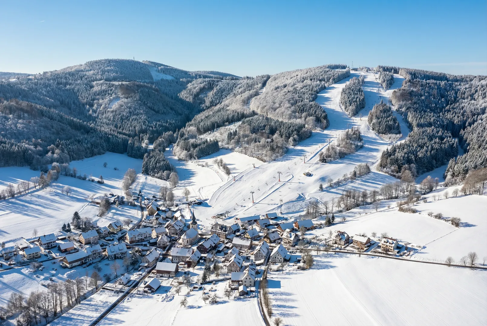 Buchschirmhang – Hilders ski resort