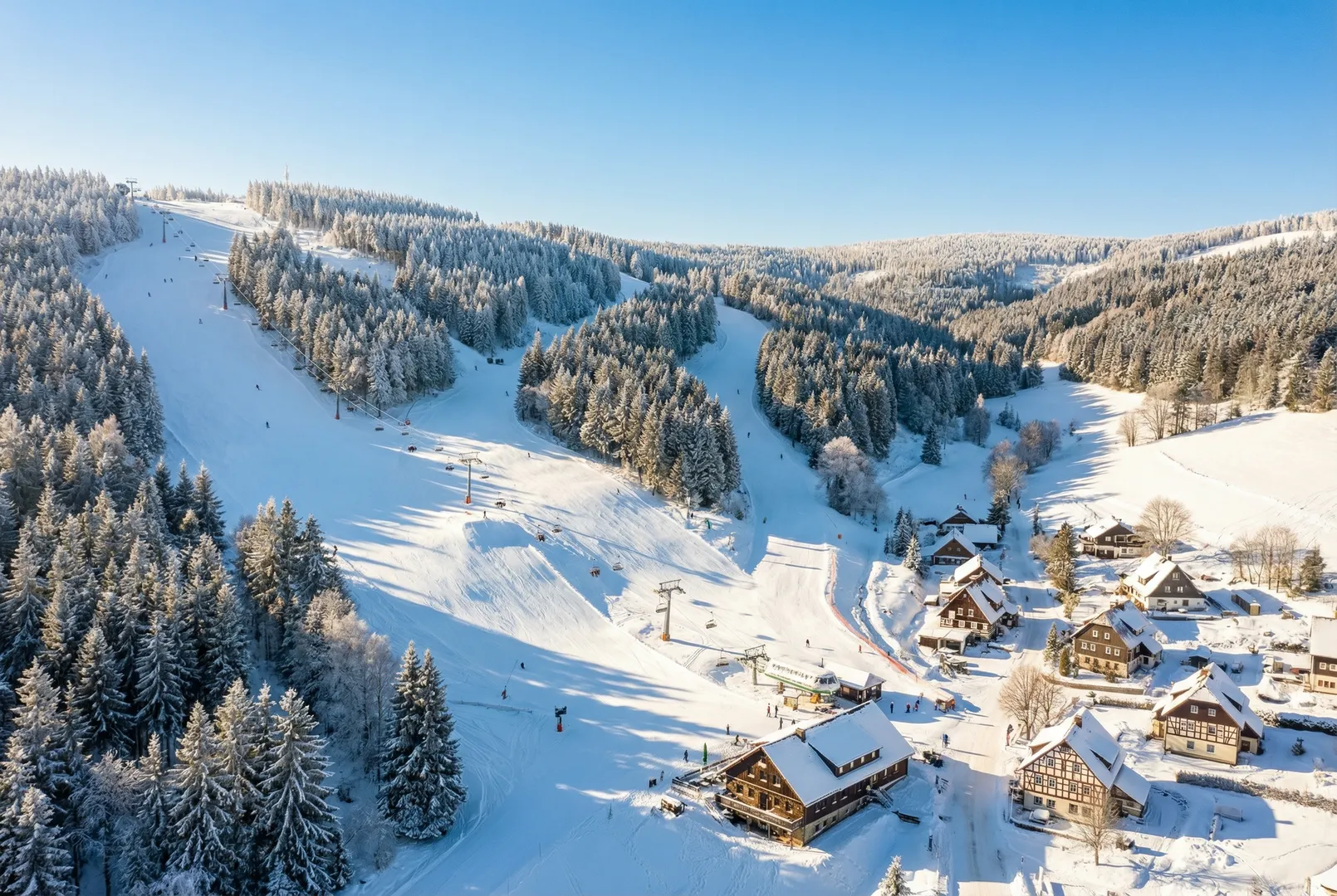 Dürre Fichte – Siegmundsburg ski resort