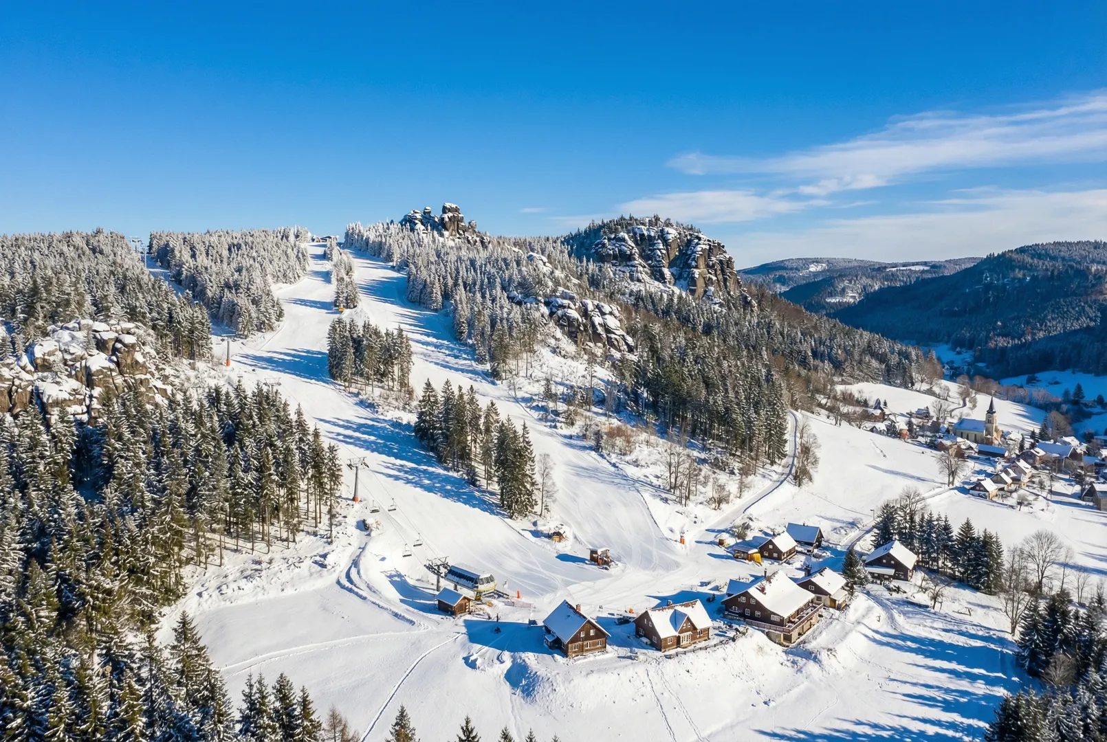 Johannisstein – Hain (Oybin) ski resort