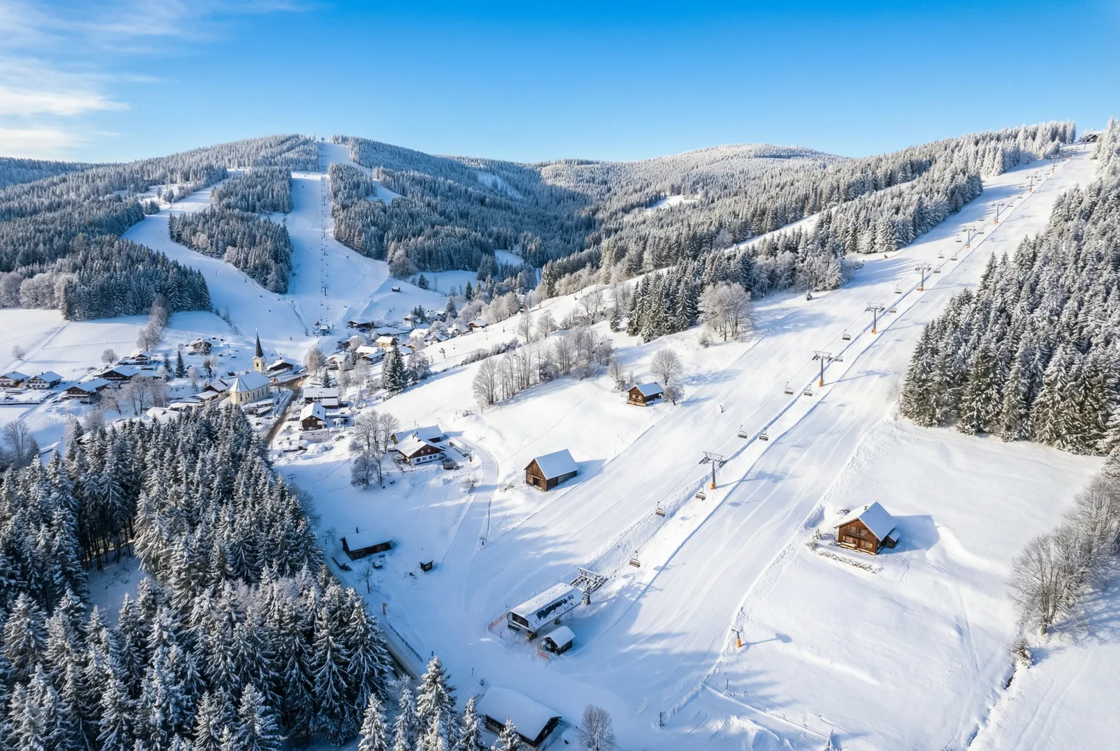 Langenau (Tettau) ski resort