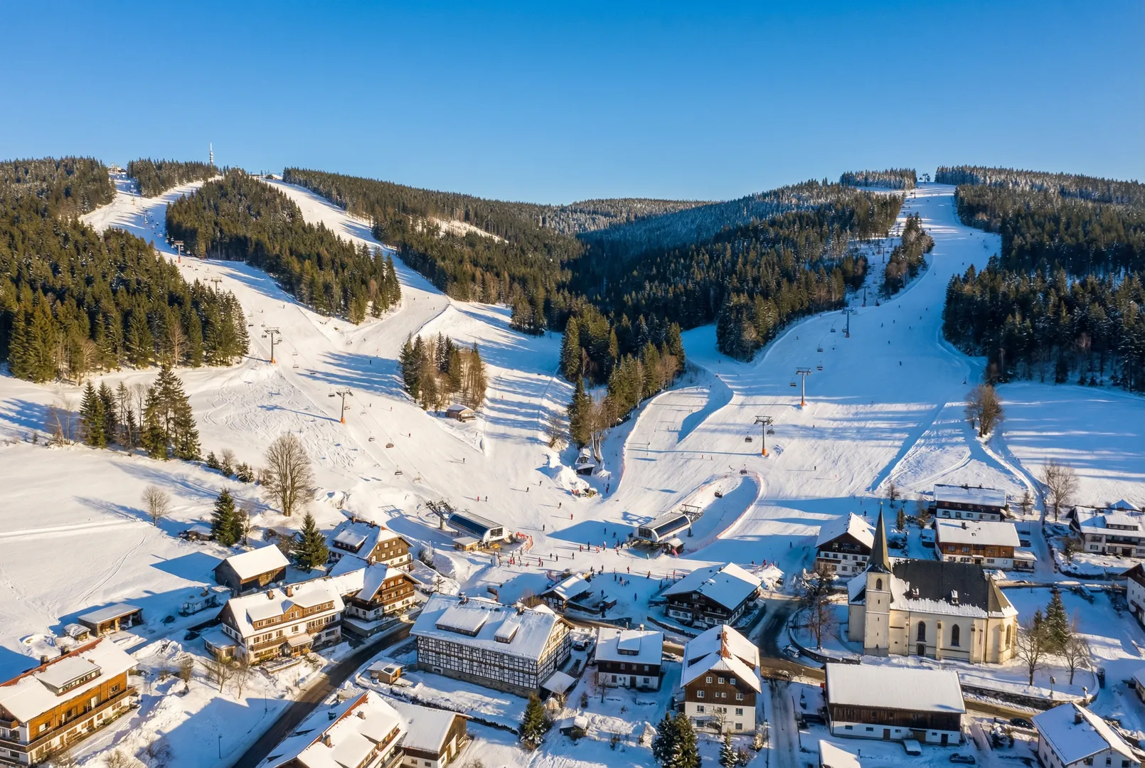 St. Oswald (Sankt Oswald-Riedlhütte) ski resort