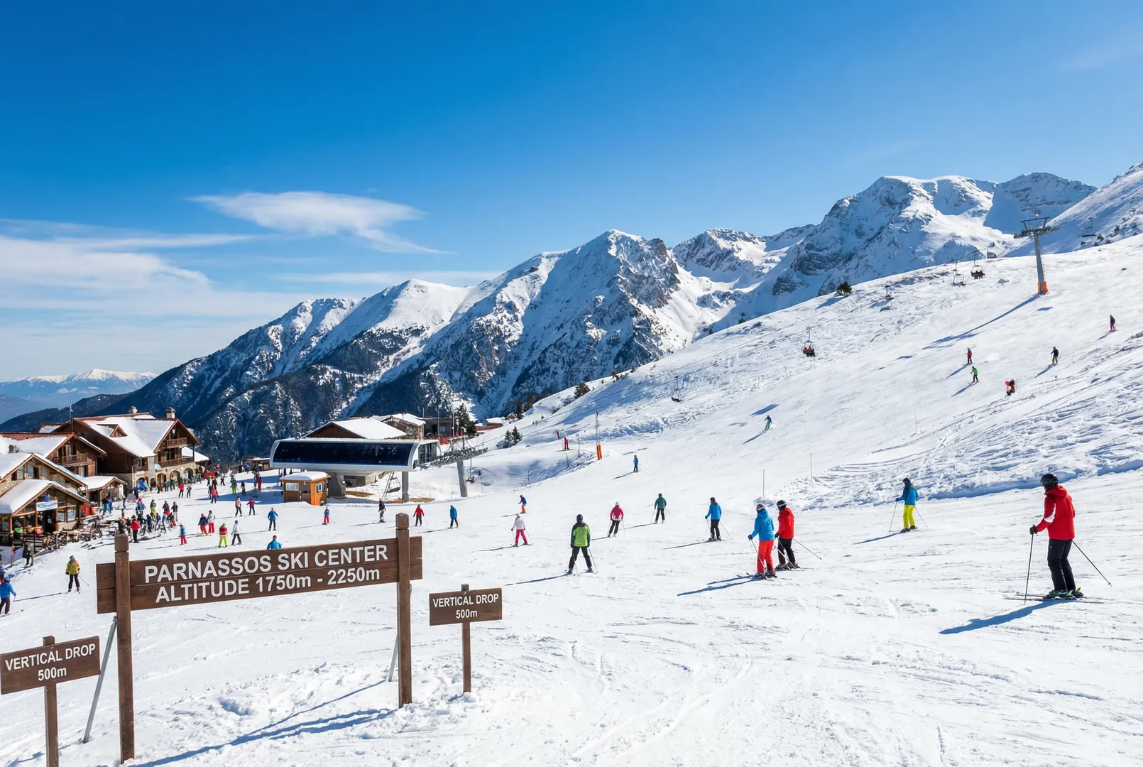 Mount Parnassos – Gerontovrachos (temporarily closed) ski resort