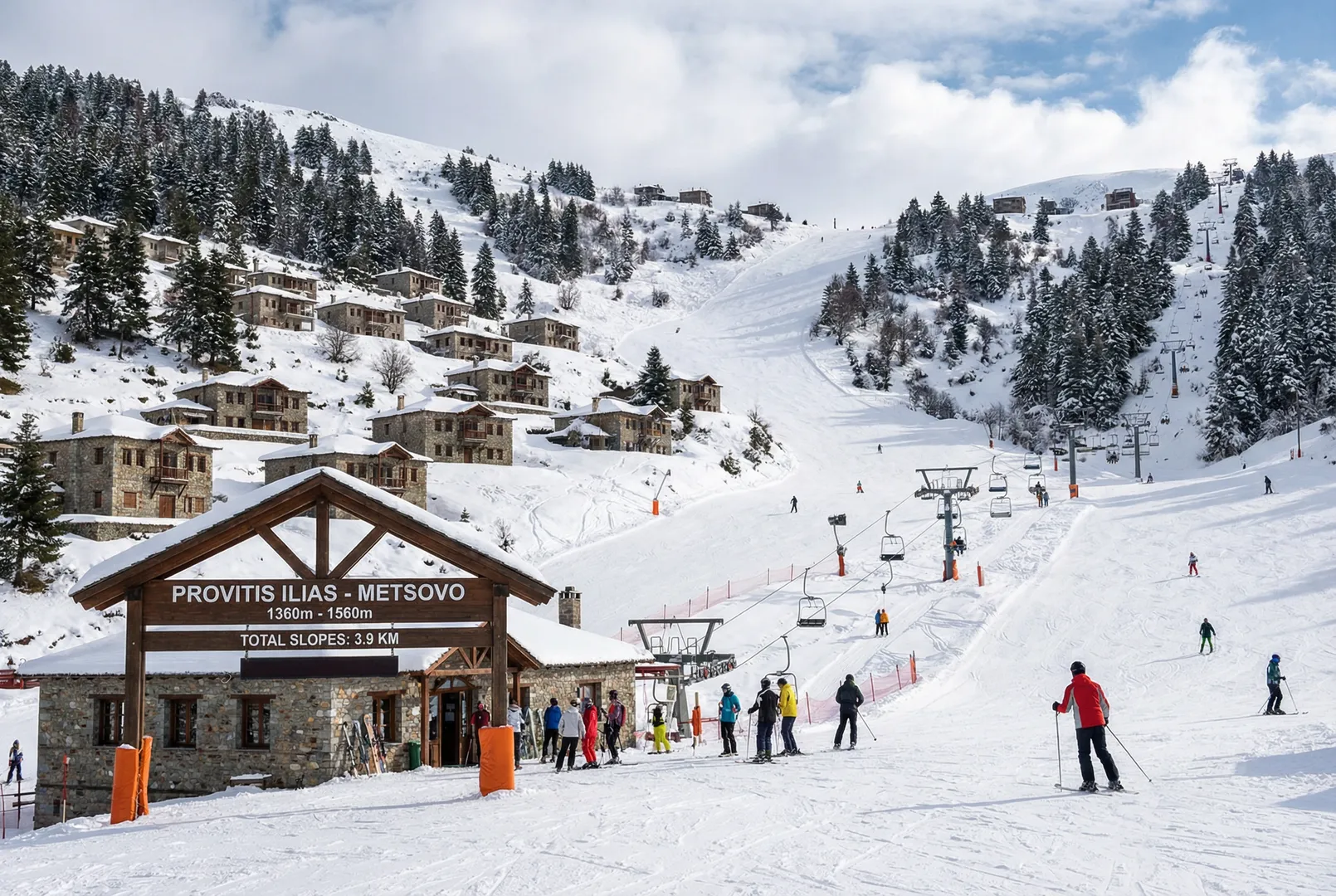 Provitis Ilias – Metsovo ski resort