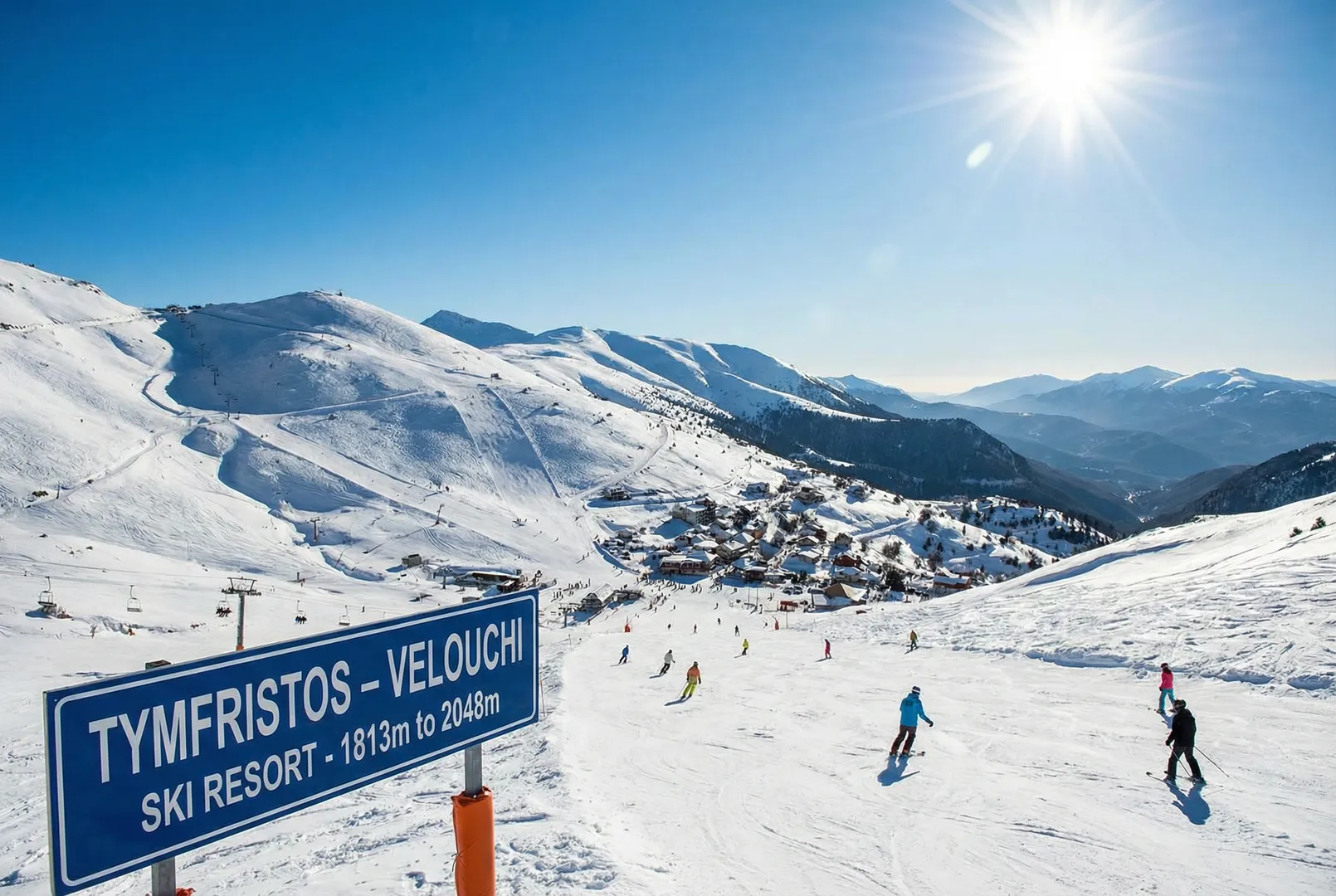Tymfristos – Velouchi ski resort