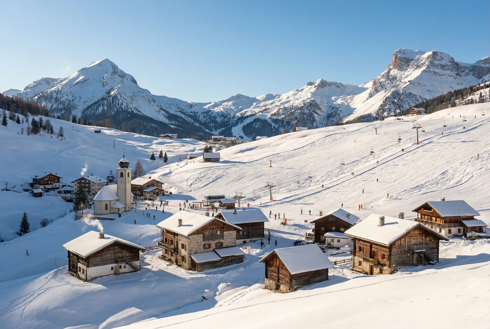 Antermoia (San Martin de Tor) ski resort