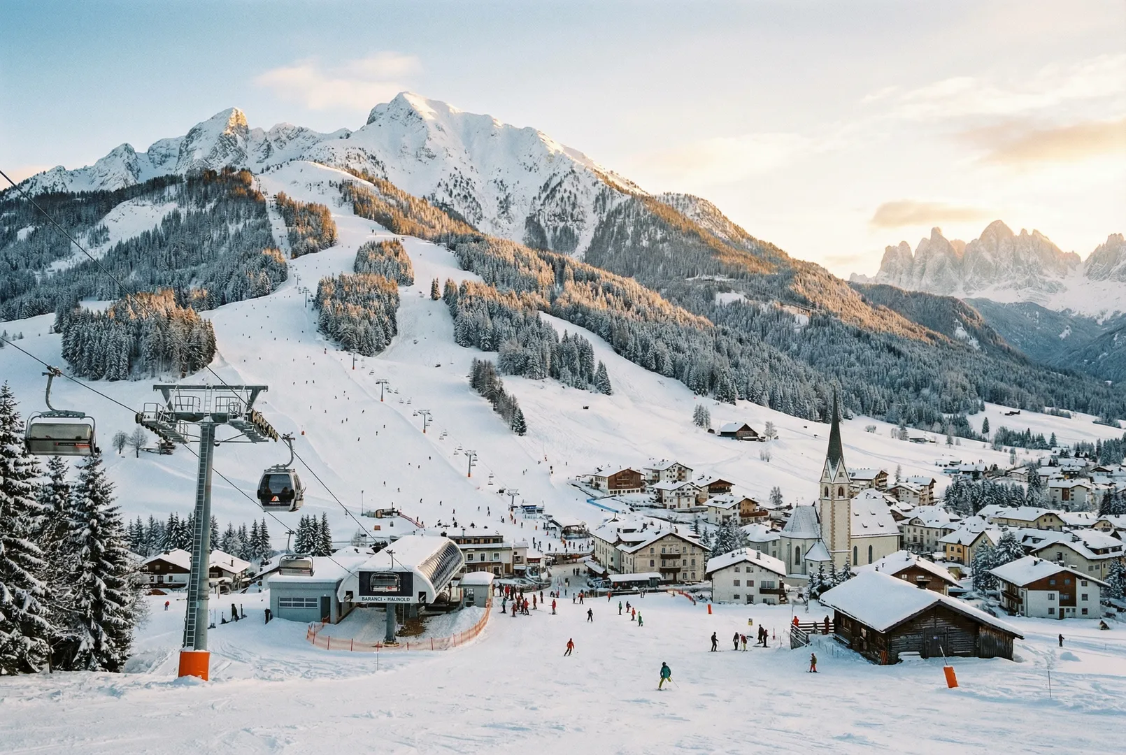 Baranci (Haunold) – San Candido (Innichen) ski resort