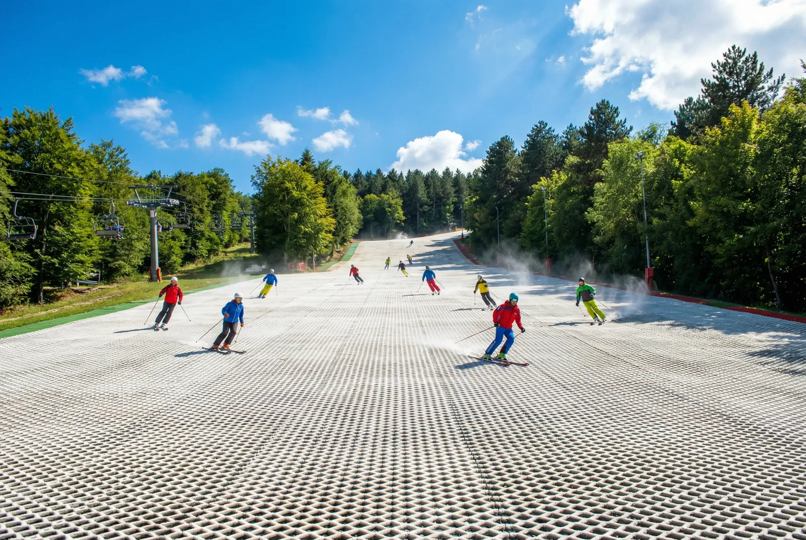 Barco del Sangro (dry slopes) ski resort