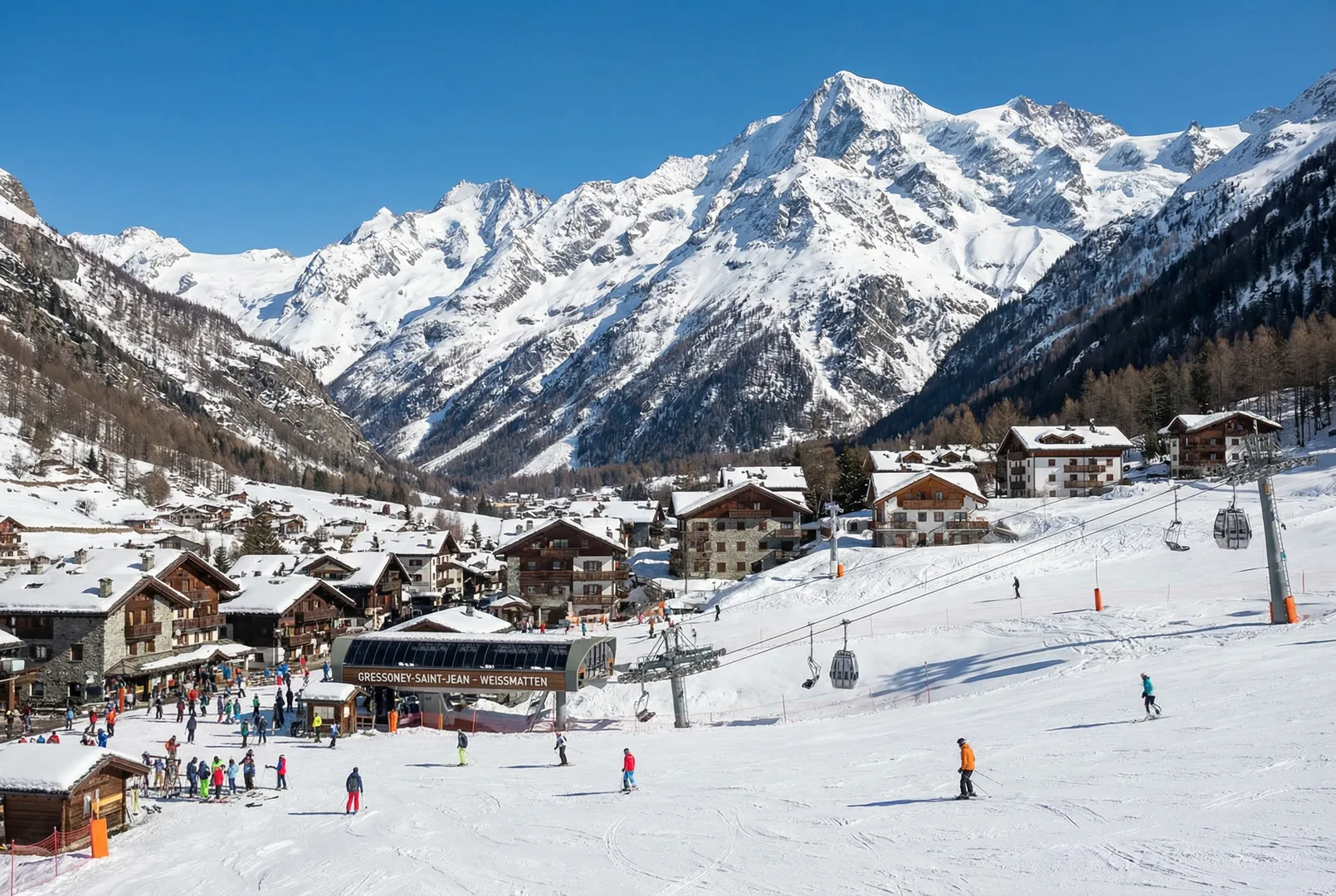 Gressoney-Saint-Jean – Weissmatten ski resort