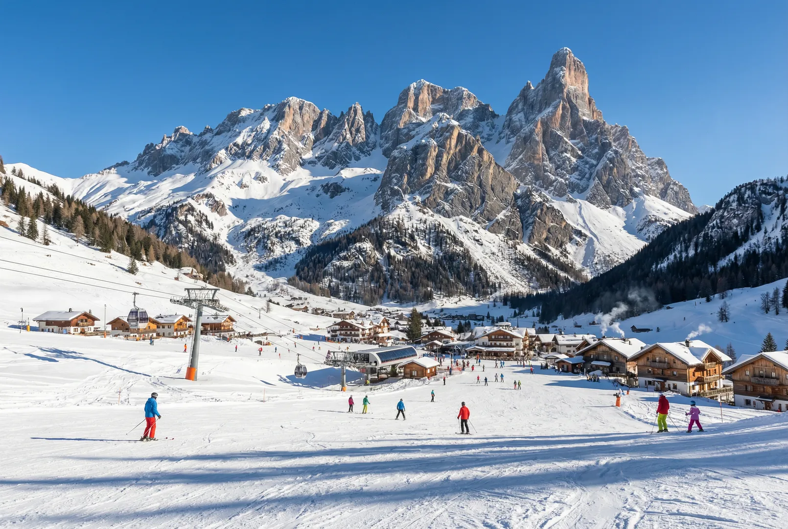 Passo Rolle (Rolle Pass) ski resort