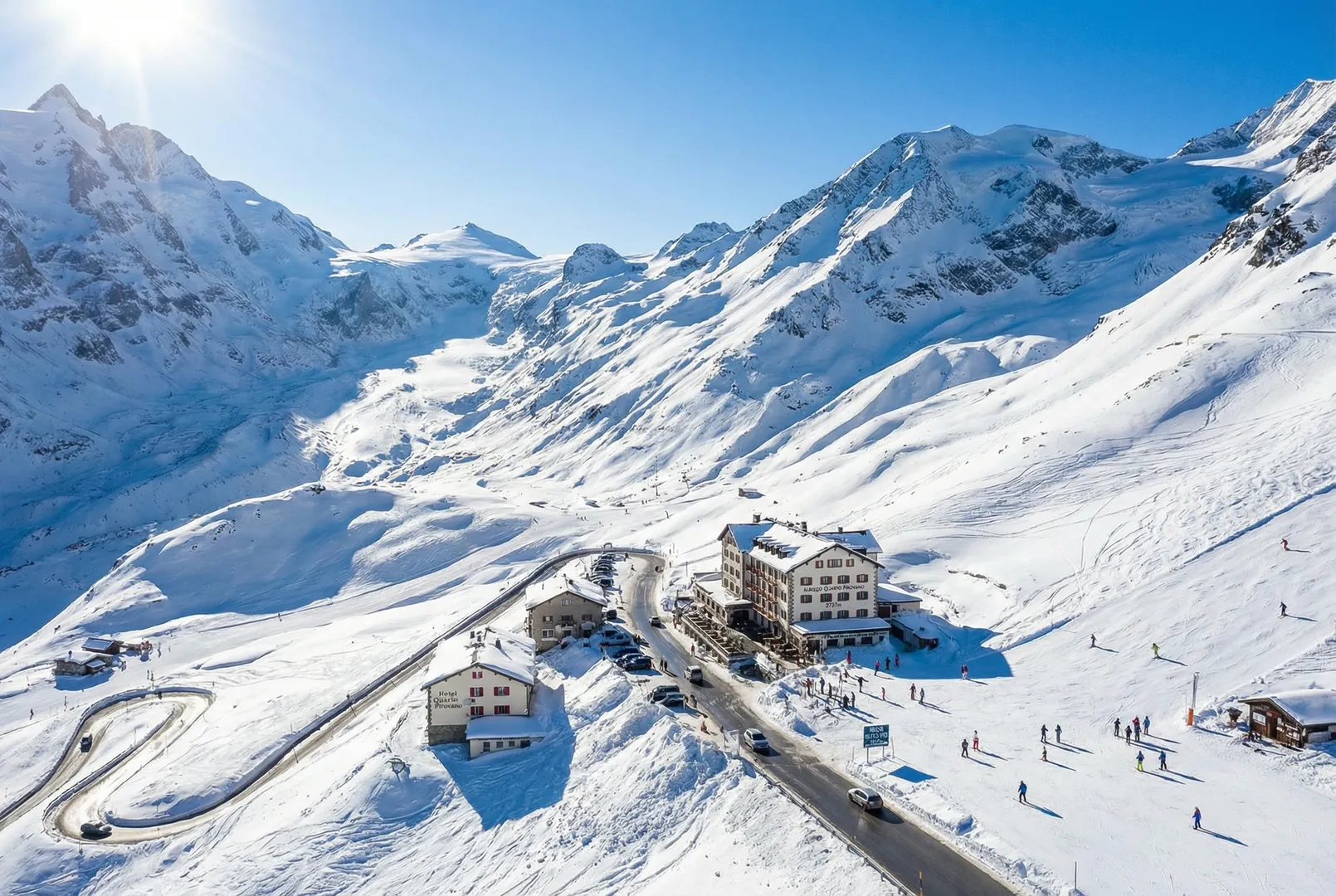 Passo dello Stelvio (Stelvio Pass) ski resort