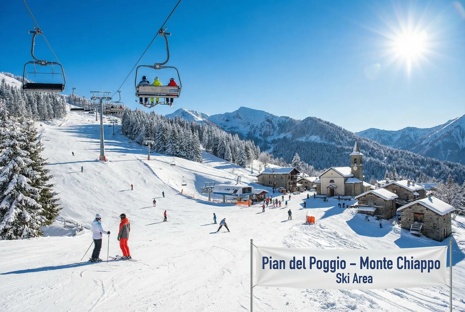 Pian del Poggio – Monte Chiappo ski resort