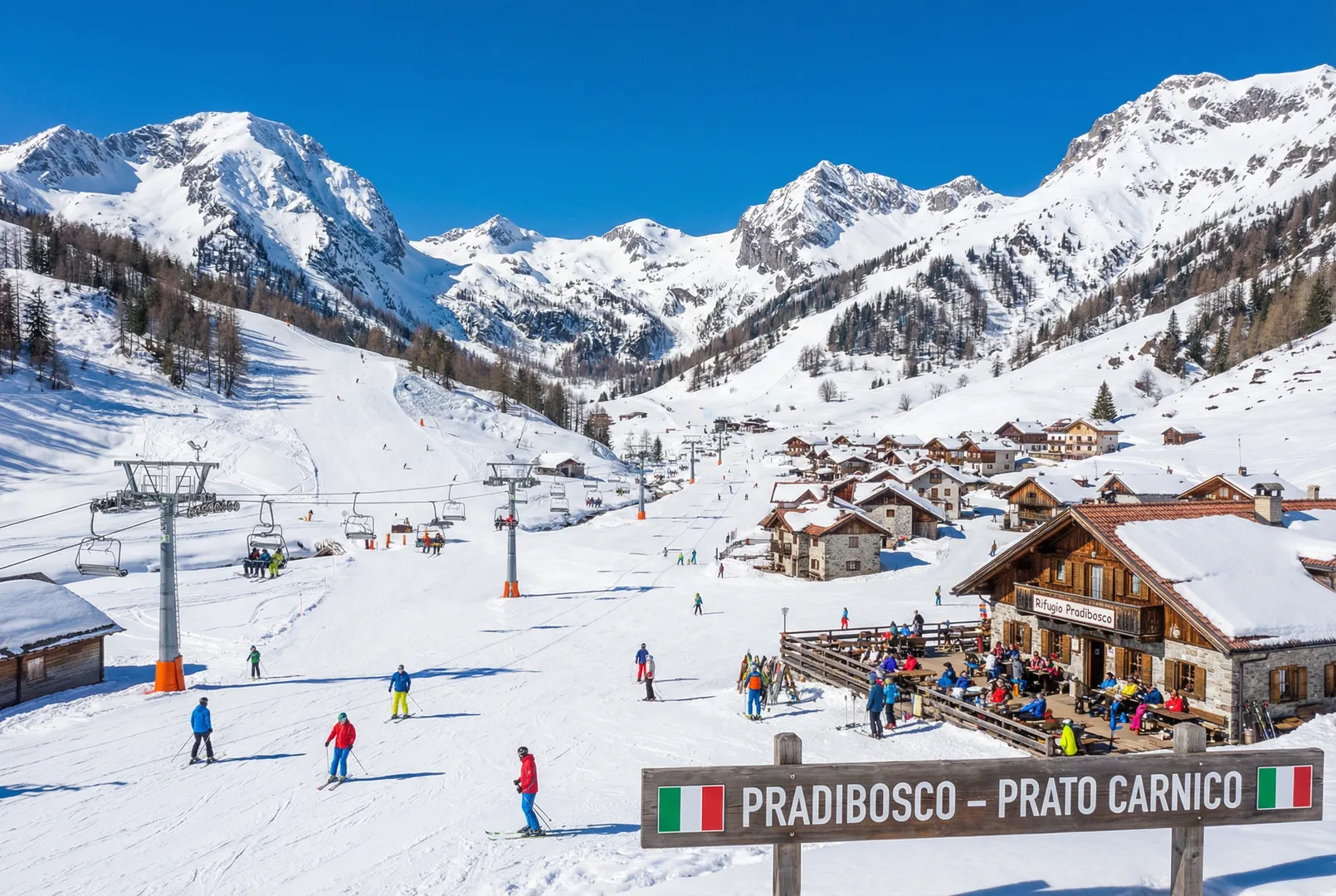 Pradibosco – Prato Carnico ski resort