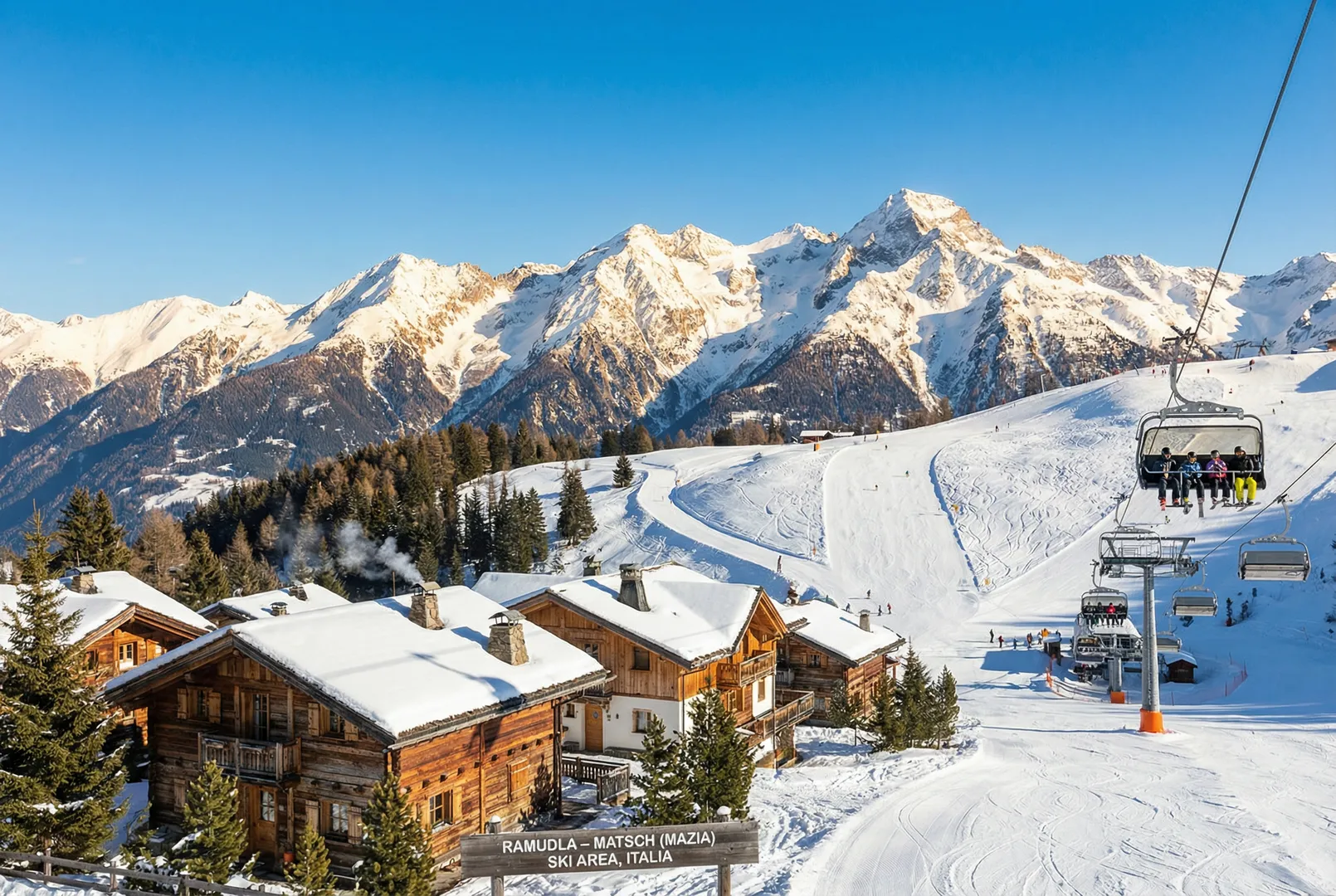 Ramudla – Matsch (Mazia) ski resort